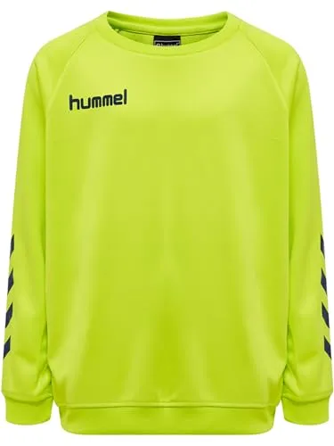 Hummel HmlPROMO Kids Poly Sweatshirt, Lime Punch, 116