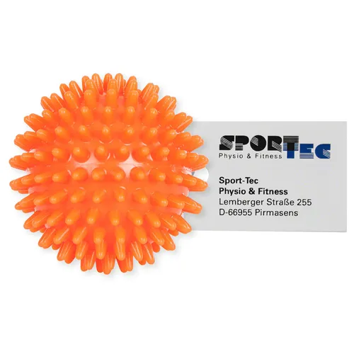 Igelball Massageball Reflexzonen Massage Selbstmassage mittel 6 cm orange