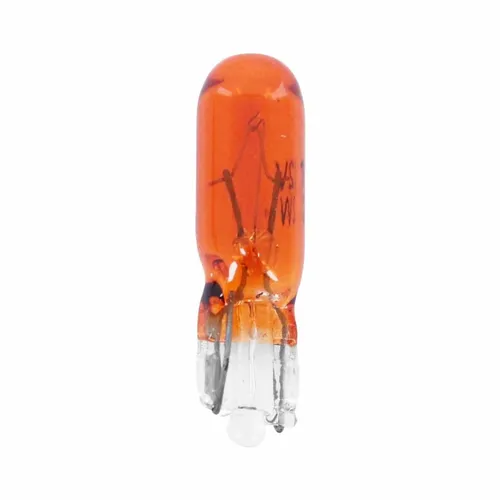 Glühlampe Standard 12V 2W Sockel W2x4,6D Norm W2W Keil Orange (Tacho und Blinke