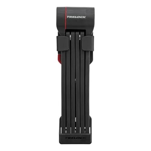 Trelock FS 480 Cops X-Press AirTag Faltschloss schwarz 100 cm