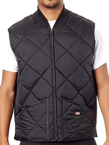 Dickies Weste Diamond Quilted Vest - Jacke, Herren Weste aus strapazierfähigem Nylon, ideal für kalte Tage und im modischen Diamond-Quilted Design.