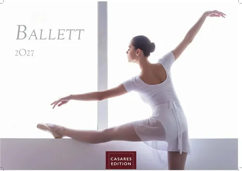 Ballett Kalender 2027 - Wandkalender | Fotokalender | Tanzkalender 35x50cm - Schöner Wandkalender für Ballettliebhaber mit beeindruckenden Fotomotiven. Ideal zur Planung und Dekoration, bringt Kunst und Tanz in jeden Raum.