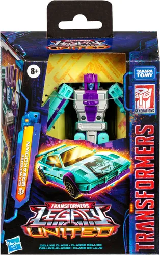 Transformers Legacy Deluxe-Klasse G2 Universe Breakdown - Actionfigur (14 cm) inspiriert vom G2 Universum, wandelbar in 15 Schritten und perfekt für actionreiche Spiele und Sammlungen.