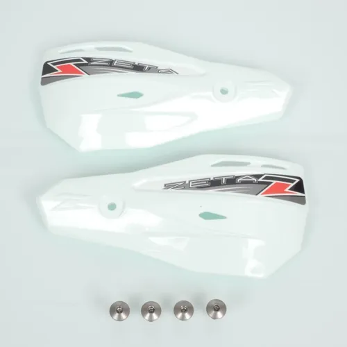 kunststoffabweiser handschutz zeta armor weiß ze72-0310 für motorrad enduro