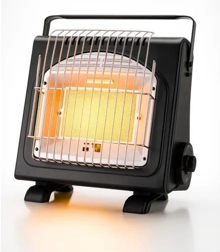 2in1 Tragbare Gasheizung und Camping Gaskocher 1,7KW