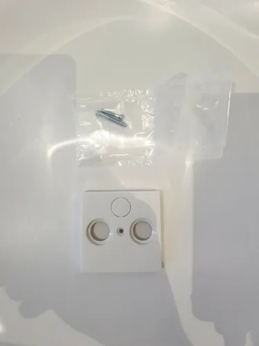 Gira 086927, System 55, Reinweiß matt, Abdeckung, Antennensteckdose, NEU