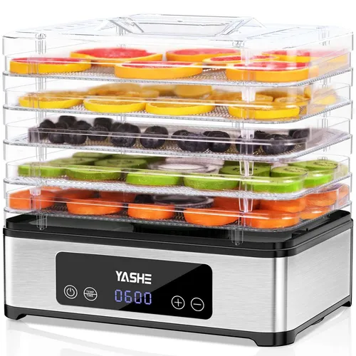 YASHE Lebensmittel-Trockner 5-Schalen FD-1019 400W