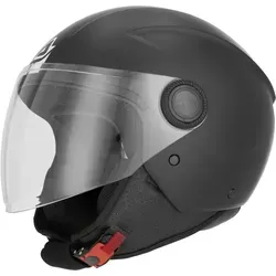 Acerbis Jet Brezza Kid Kinder Jethelm, schwarz, Größe XL