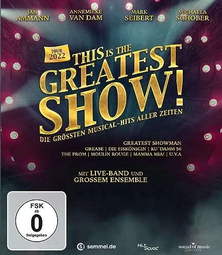 This Is the Greatest Show - Tour 2022 [Blu-ray] - Erleben Sie die spektakuläre Show auf Blu-ray. Ideal für Fans von Live-Performances und beeindruckenden Bühnenbildern.
