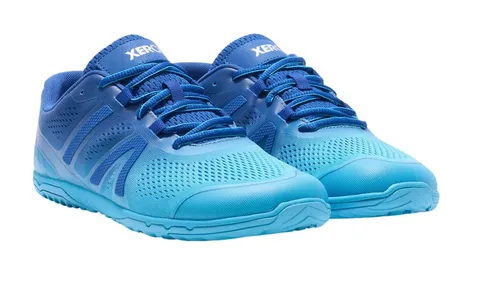 Xero Shoes HFS II - Barfußschuhe US 10 | EU 43 - Laufschuhe für Trailrunning, vegan und flexibel für ein natürliches Laufgefühl. Farbe: Blau/Aquarius Gradient - ideal für Abenteuer in der Natur!