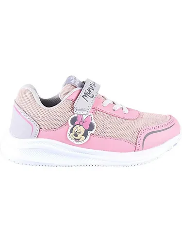 Cerdá Minnie Maus Sneaker für Mädchen – Rosa Kinderschuhe Gr. 36 EU - Stylische und bequeme Sneaker mit Minnie Maus Motiven für Mädchen. Ideal für den Alltag, mit praktischem Klettverschluss und leicht profilierten Sohlen für optimalen Halt.