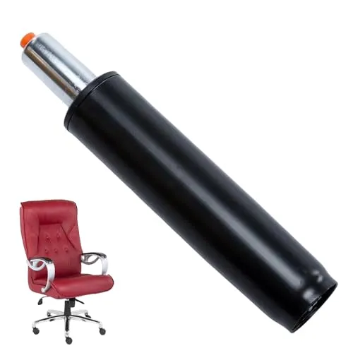 Gasdruckfeder Gaslift für Bürostuhl Ersatz: HOMURY Stabile Gasdruckdämpfer, Bürostühle bis 200kg Belastbarkeit, Höhenverstellbar, Gesamtlänge 278mm-393mm, Kolben Länge 220mm für Drehstuhl(Schwarz)