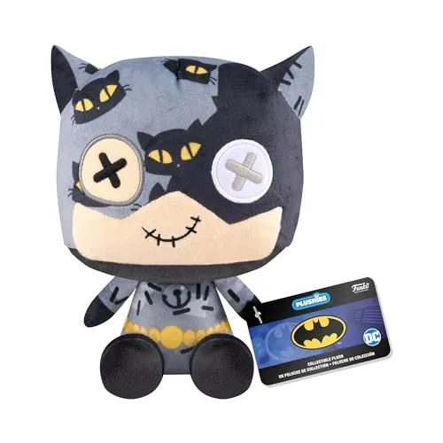 Funko Pop! Plush: Patchwork - Catwoman - () - DC Comics - Plüschtier - Geschenkidee Zum Geburtstag - Offizielle Handelswaren - Gefüllt Plüschtiere Für Kinder und Erwachsene und Freundinnen
