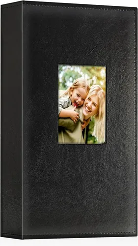 UE Stock Einsteck-Fotoalbum Fotoalbum Leder Einsteckalbum für Querformat-Fotos 10x15cm 300 Seiten, um Fotos zu präsentieren und zu schützen