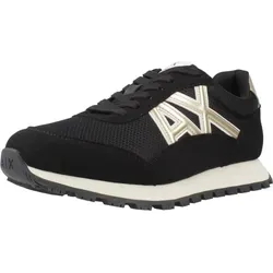 Damenschuh ARMANIX Fallen Sportschuhe in Schwarz/Pale Gold - Sportliche Damenschuhe in Größe 37, aus strapazierfähigem Material, ideal für den aktiven Alltag und modisch kombinierbar.
