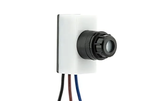 KLEMKO Einbau Dämmerungsschalter TRIAC AUTOMATISCH IP55 - Smart Home Dämmerungsschalter für automatisches Licht, wetterfest nach IP55 und ideal für Außenanwendungen.