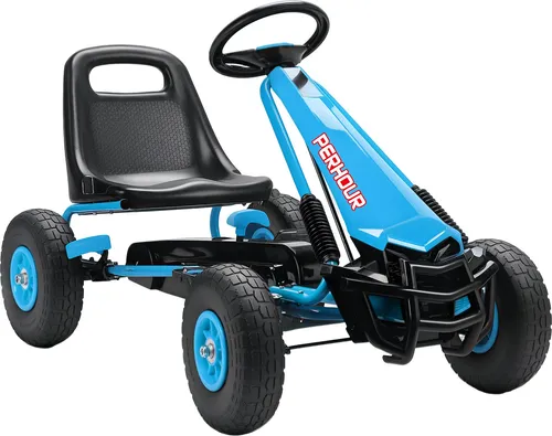 Aiyaplay Gokart Blau – Robustes Kinderfahrzeug für Abenteuer