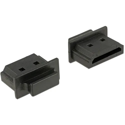 Delock Staubschutz f. HDMI-A-Buchse m.Griff 10St. schwarz