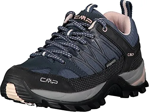 CMP Rigel Low WMN Trekking Shoe WP - Damen Wanderschuh - Wasserdichter Trekking Schuh mit exzellentem Halt dank CMP FullOn GRIP Sohle und Knöchelstütze für maximalen Komfort. Ideal für Outdoor-Abenteuer!