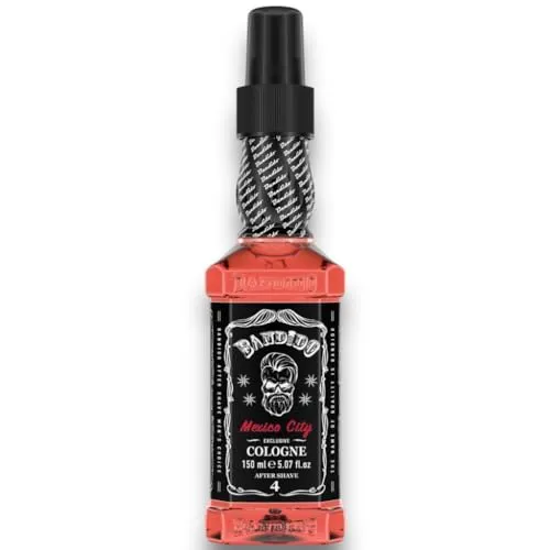 Bandido Eau de Cologne Herren After Shave Men Duftwasser Rasierwasser Männer, Erfrischt, kühlt, langanhaltender Duft, verhindert Rasurbrand und Pflege nach der Rasur (Mexico City 150ml)