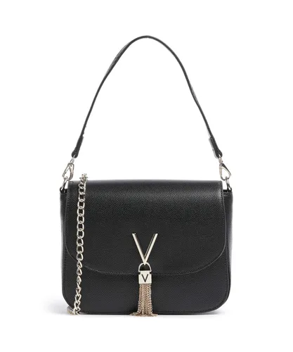 Valentino Bags Divina Schultertasche schwarz VBS1R404G-574 - Schultertasche aus hochwertigem Lederimitat, stilvolles Design und ideal für jeden Anlass.
