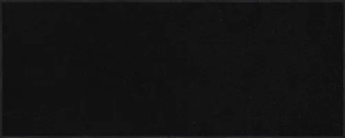 Salonloewe Fußmatte 40 x 100 cm Schwarz - Türvorleger in modernem Design, waschmaschinengeeignet und ideal für Innen- und Außenbereiche. Perfekt für Flur, Diele oder Terrasse.