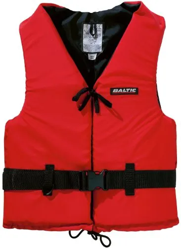 Baltic Schwimmweste Aqua, 50N, 30-50kg, Rot