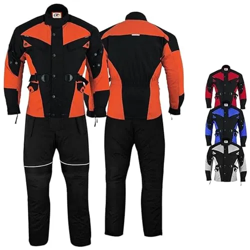 Motorradbekleidung Orange von German Wear