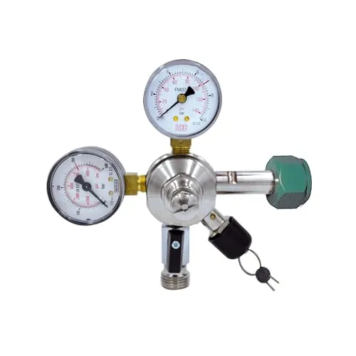 Druckminderer Stickstoff (N2) 1-leitig, 3 bar