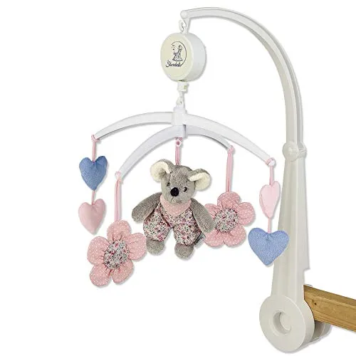 Sterntaler Mobile Maus Mabel, Gestänge, Spielwerk, Mobile-Figuren, Alter: Für Babys ab der Geburt, Mehrfarbig