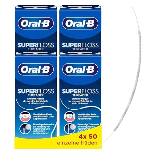 Oral-B Superfloss Zahnseide – Effektive Reinigung für Zahnspangen