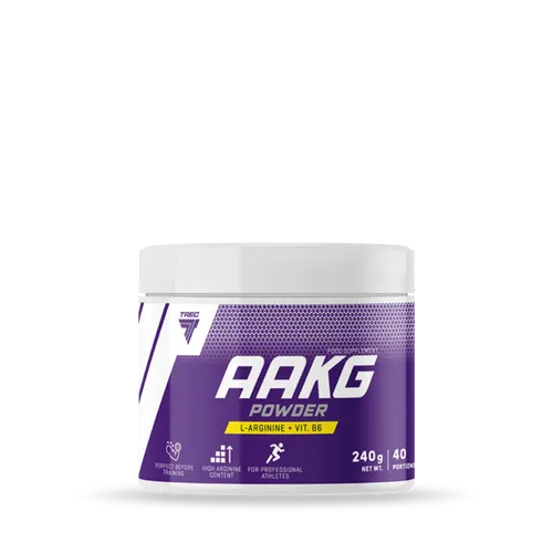TREC® AAKG ARGININ POWDER 240g Grapefruit 40 Portionen 5200mg + extra BONUS