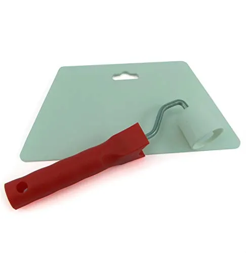 Tapezier Set bestehend aus Tapezierspachtel und Tapeten Andrück Nahtroller konisch