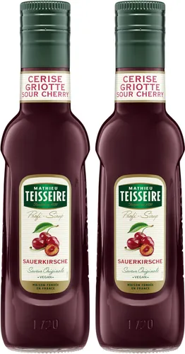Mathieu Teisseire Getränke-Sirup Sauerkirsche 0,25L (2er Pack)