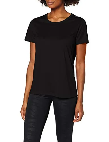 CMP Damen T-Shirt, Nero, 44, 39T5676P