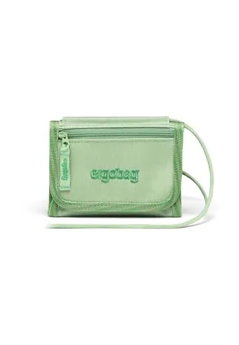 ergobag Brustbeutel Kleingeldfach, mit Sichtfenster, Geldbeutel für Kinder, zum Umhängen, mit Klettverschluss