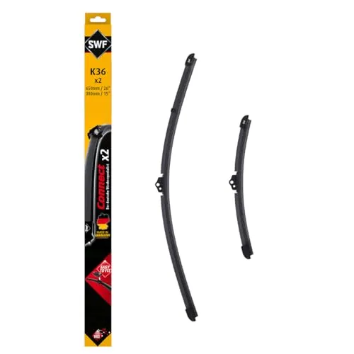 SWF Wischblatt CONNECT MADE IN GERMANY 507873 - Scheibenwischer mit deutscher Qualität, sorgt für optimale Sicht bei Regen und Schnee dank präziser Wischleistung.