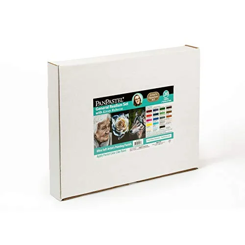 PanPastel Colorfin, Artists Pastels, 20-Color Kirsty Rebecca General Realism Kit (30254)