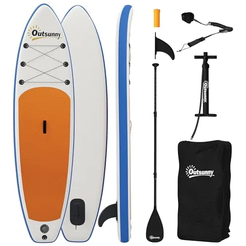 Aufblasbares Stand Up Paddling Board Set 305cm mit Aluminium-Paddel