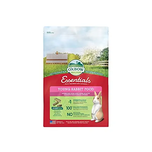 Petlife Oxbow Bunny Basics 15/23 Komplettfutter für junge Kaninchen, 4,5 kg
