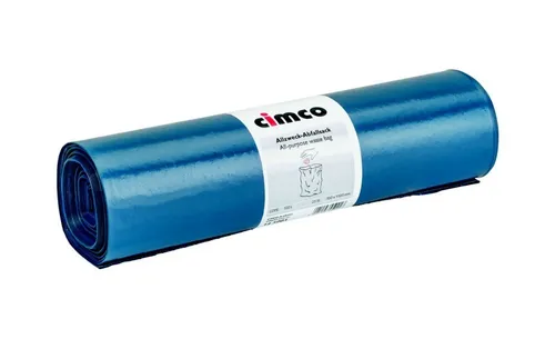 Cimco Werkzeuge Müllbeutel 120l, blau 145001 Müllbeutel