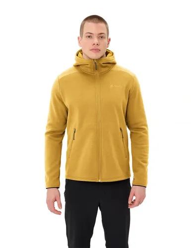 VAUDE Fleecejacke MEN'S IDRIS FLEECE HOODY mit Kapuze und hohem Kragen, schnell trocknendes Material