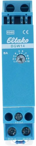 Eltako BGW14 Gateway Hutschiene - RS485-Bus-Gateway für die einfache Integration in Ihr Smart Home. Mit nur 0,3 Watt Stand-by-Verlust, ideal für energieeffiziente Anwendungen.