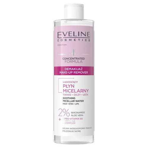 Skoncentrowana Formuła łagodzący płyn micelarny 400ml Eveline Cosm 5903416071785