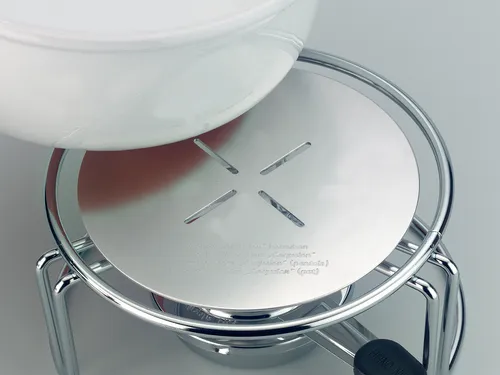 Kela Flammenverteiler Aluminium 15,5cmØ, 66595 in silber von Kela