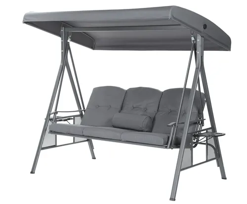 Hollywoodschaukeln Grau von Home Deluxe