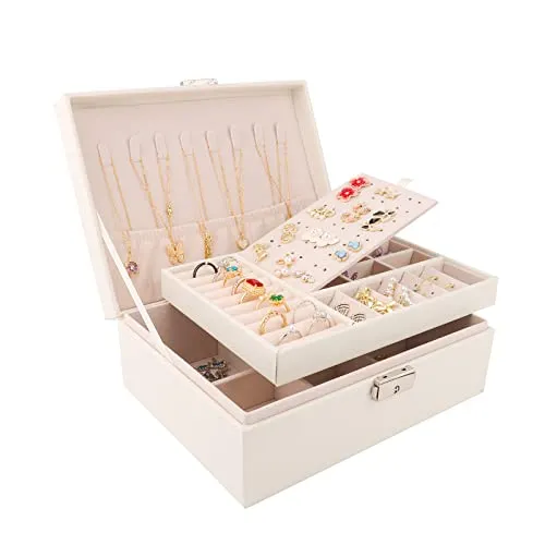 Schmuckständer & -kästen Weiß von talifoca