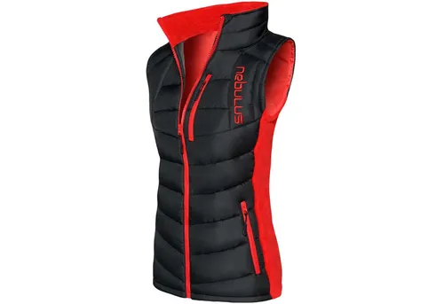 Nebulus Weste & Hemd REVIVAL, P4740 - Damen, schwarz-rot, XL/42