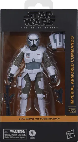 Star Wars The Black Series Imperiales Kommando Action-Figur - Actionfigur aus The Mandalorian, 15 cm groß, mit Premium-Design, beweglichen Punkten und Zubehör für Sammler und Fans ab 4 Jahren.