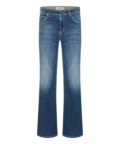 Jeans Fabienne Blau 46/34 von CAMBIO - Entdecke die Jeans Fabienne von CAMBIO: Hochwertige 5-Pocket-Jeans mit hohem Bund für eine schmeichelhafte Passform. Ideal für jeden Tag, vereint Stil und Komfort in einem modernen Design.